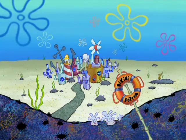 bikini bottom spongebob town