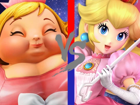 Fat Princess Vs Princess Peach Fictional Fighters Wiki Fandom