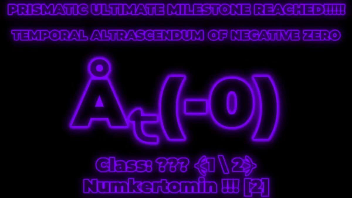 TEMPORAL ALTRASCENDUM OF NEGATIVE ZERO | Fictional Googology Wiki | Fandom