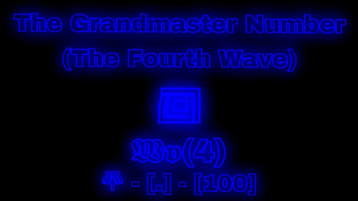 The Grandmaster Number | Fictional Googology Wiki | Fandom