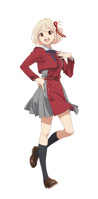 Lycoris Recoil PVC Statue 1/7 Takina Inoue: Oversized Swe