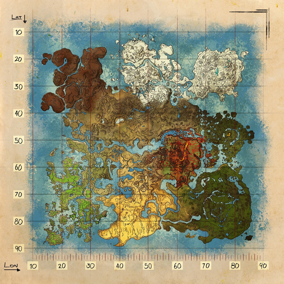 Ark genesis карта