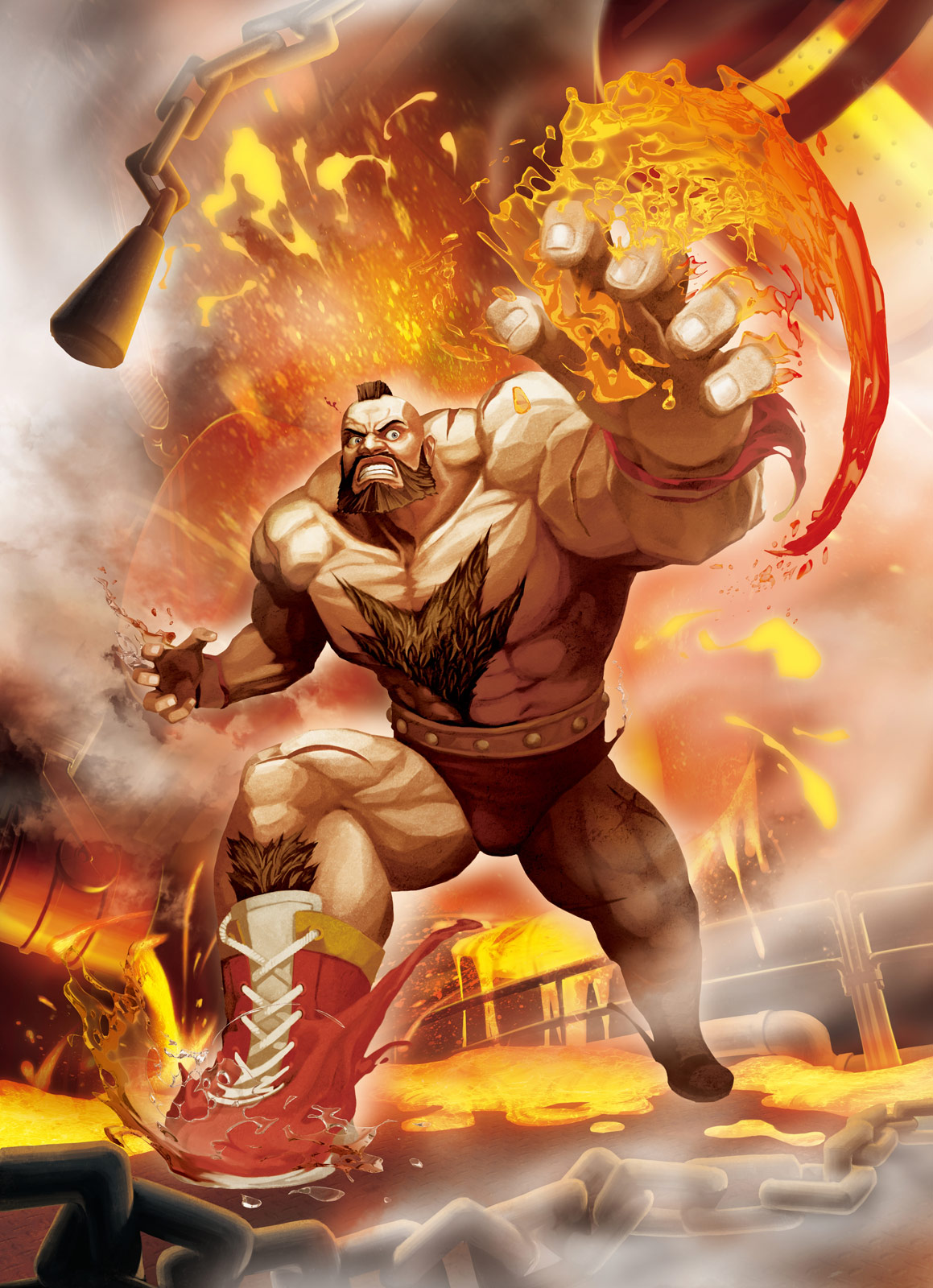 Ficha zangief(street fighter), Wiki