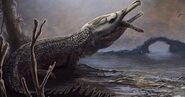 Ancient Crocodile