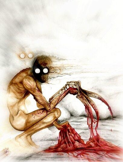 The Rake (creepypasta) by XenoTeeth3 on DeviantArt