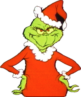 the grinch cartoon face