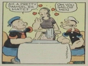 Geezil's waitress