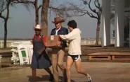A crate of J. Darby scotch whiskey on Dallas in 1978, beloved by Jock Ewing