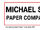 Michael Scott Paper Company