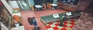 Interior of the restaurant