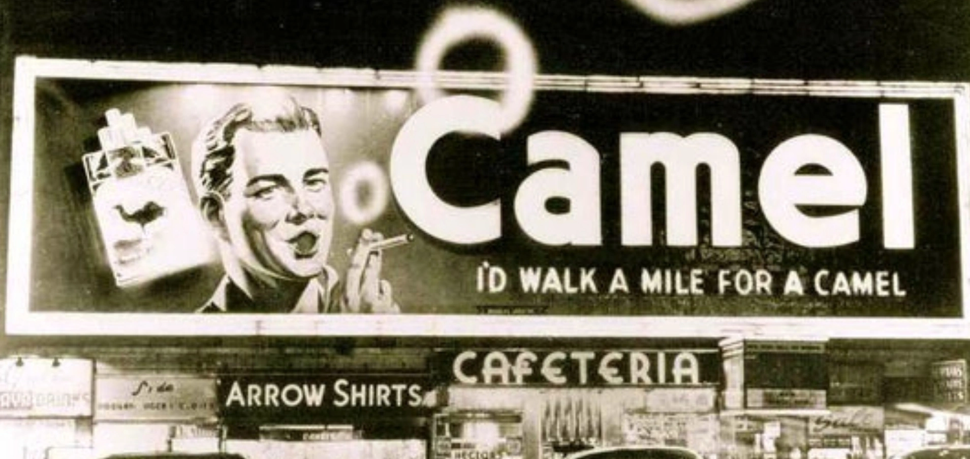 1946 Winston Salem North CA Camel Cigarettes RJ Reynolds Tobacco Postcard