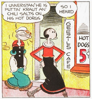 Geezil's Cafe - Doc Winner's Thimble Theatre (1940)
