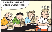 Doughnut Danny's interior