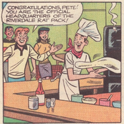 Pete's Pizza Palace proprietor, Pete - Jughead no.147