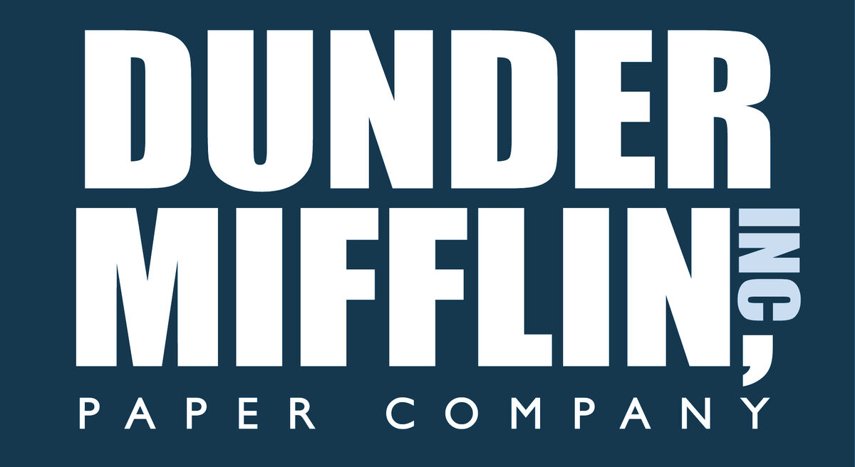 Dunder Mifflin Paper Company INC the Office TV Show Series 