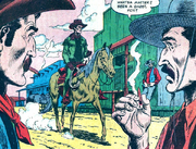 Longhorn Saloon (The Fargo Kid) - Iron Marshall arrives near the saloon