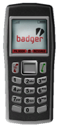 A low-end mobile phone produced by Badger.