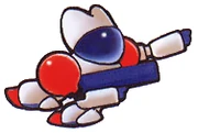 Mobichan, the mascot of the series