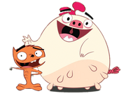 Spliced characters