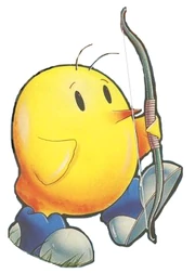 Tiki, the main character of the series.