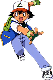 Ash Ketchum, the main character of the original Pokémon anime.