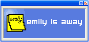 Emily is Away Logo