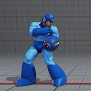 Ryu's Mega Man costume