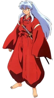 Inuyasha, the main character of the series.