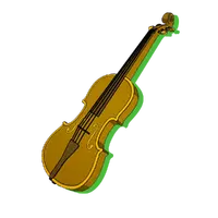 Solid Gold Fiddle Pickaxe