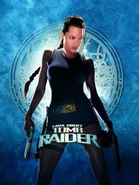 Lara Croft: Tomb Raider movie poster for comparison.