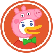 Dax as Peppa Pig