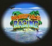 The game's title, being written in the same style as Diddy Kong Racing.