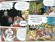 Mario, Link and Kirby meeting "Chucky" and "Michael Myers".