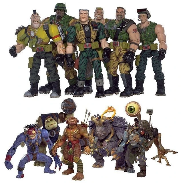 アメコミ SMALL SOLDIERS GORGO NITES Small Soldiers Gorgonites Flatchoo w Nibble Action Figures