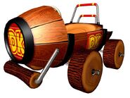 The DK Jumbo kart.