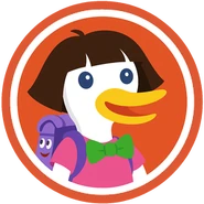 Dax as Dora the Explorer