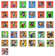 All cards representing the Rival Schools series