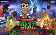 Monster Dash: Fruit Ninja 5th Year Anniversary artwork