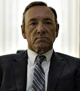 A frank underwood character