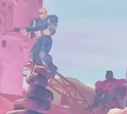 The Unknown Soldiers flying around