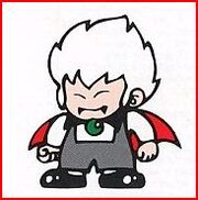 A kid dracula