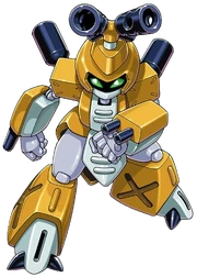 Metabee, the mascot of the series.