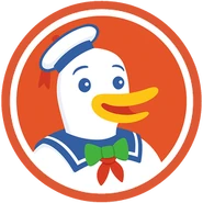 Dax as the Stay-Puft Marshmallow Man