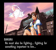 Ryu's appearance in Sakura's best ending