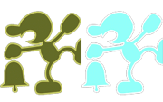 SSBB MrGame&Watch palette