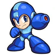 Mega Man in Street Fighter × All Capcom