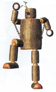 Official artwork for Mokujin.