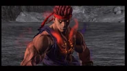 Evil Ryu as seen in-game