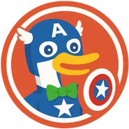 Dax as Captain America