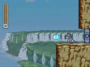 Mega Man X performing the Hadouken
